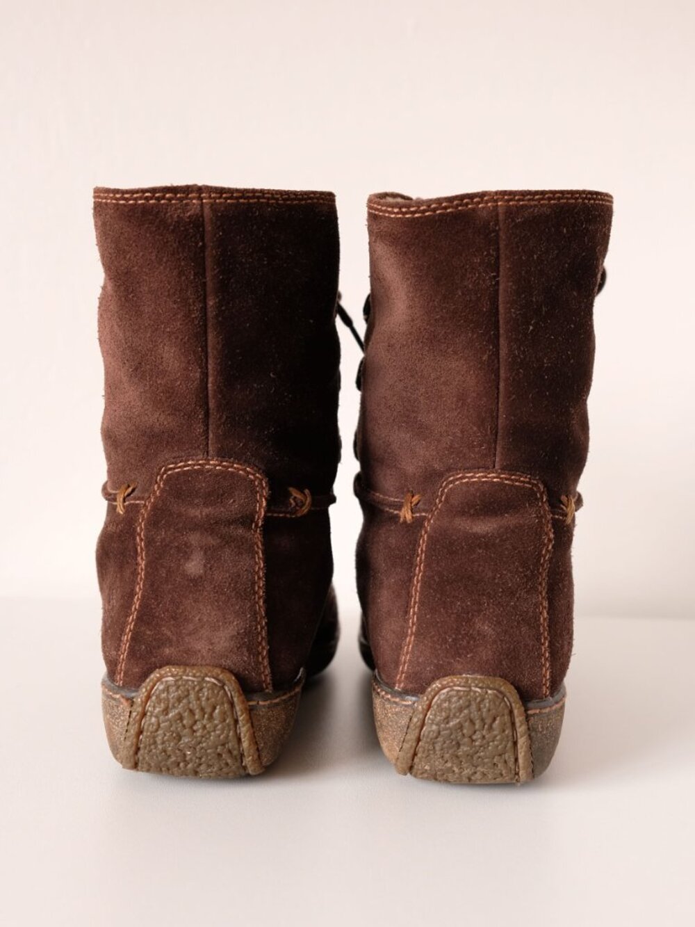 Timberland Reykir Ghillie 6931 Brown Suede Lace Up Mid Calf Boots, Size 8M, Good - Picture 4 of 8